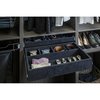 Hardware Resources Black Felt 5-Compartment Jewelry Organizer Drawer JD1-24-BL